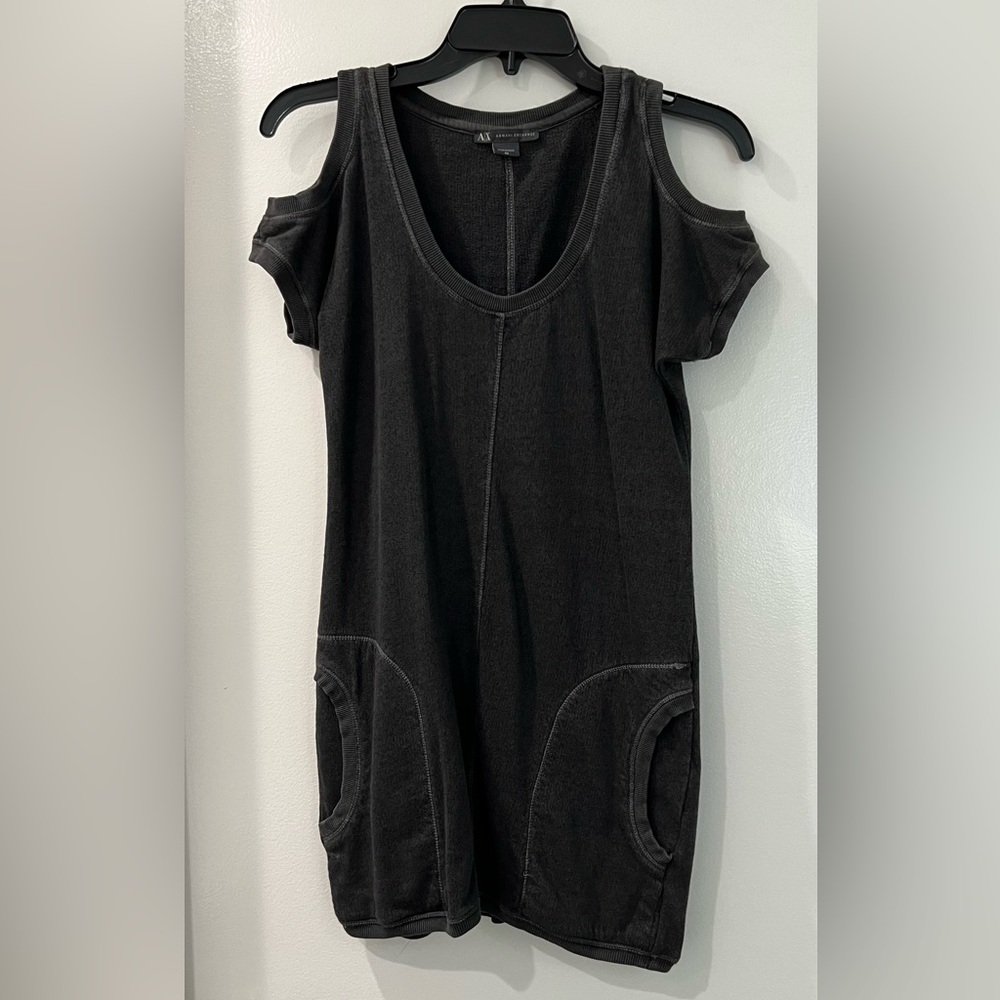 Armani Exchange Sweatshirt Dress